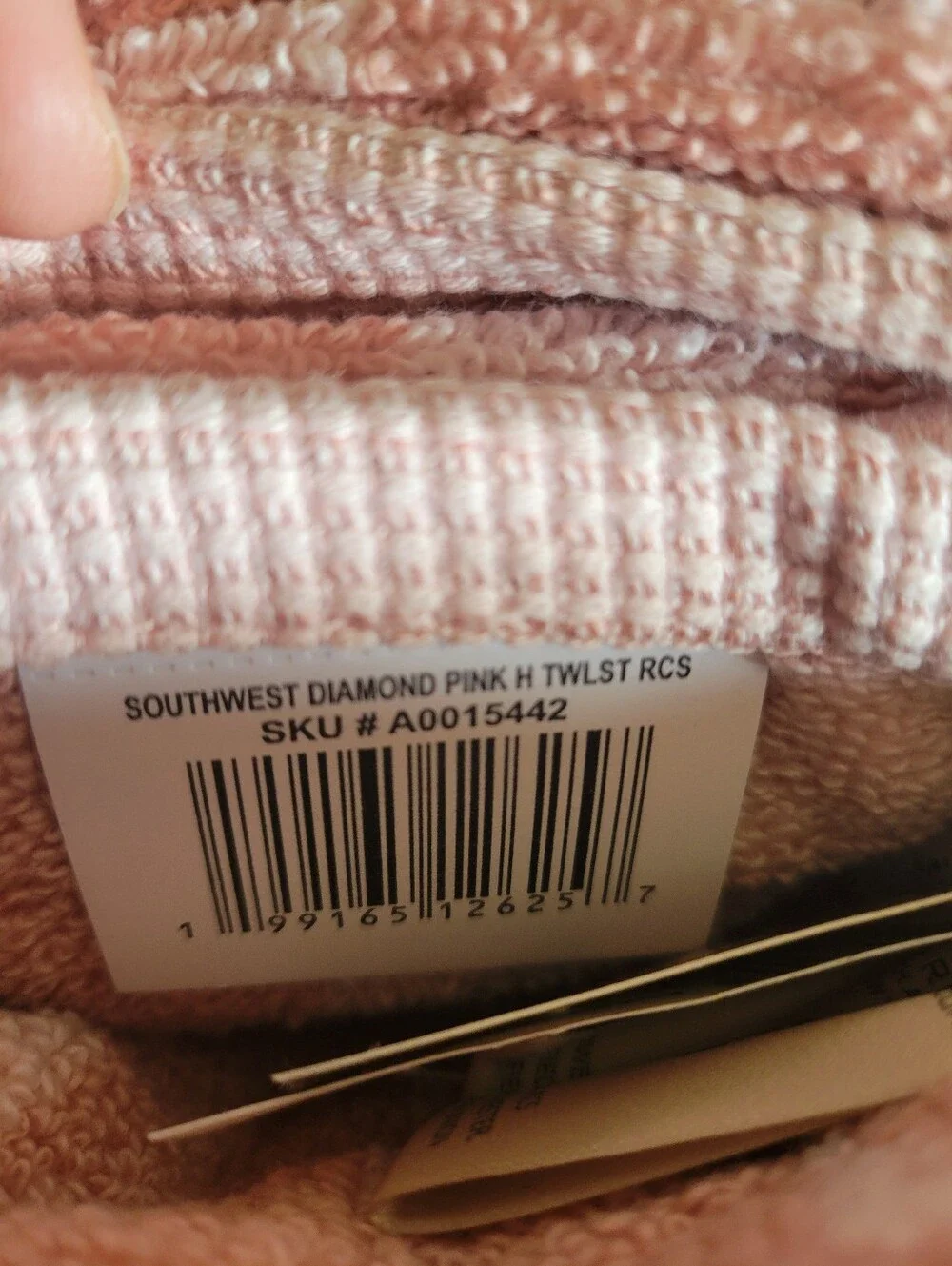 Wrangler‎ Southwest Diamond Aztec Pink Bath Towel Set New *2 bath *2 hand towels